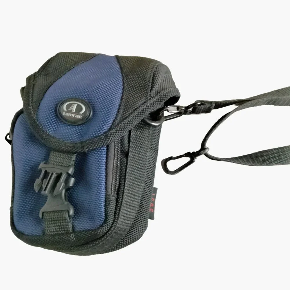 Tamrac Soft Camera Case Blue Black Adjustable Strap 5691